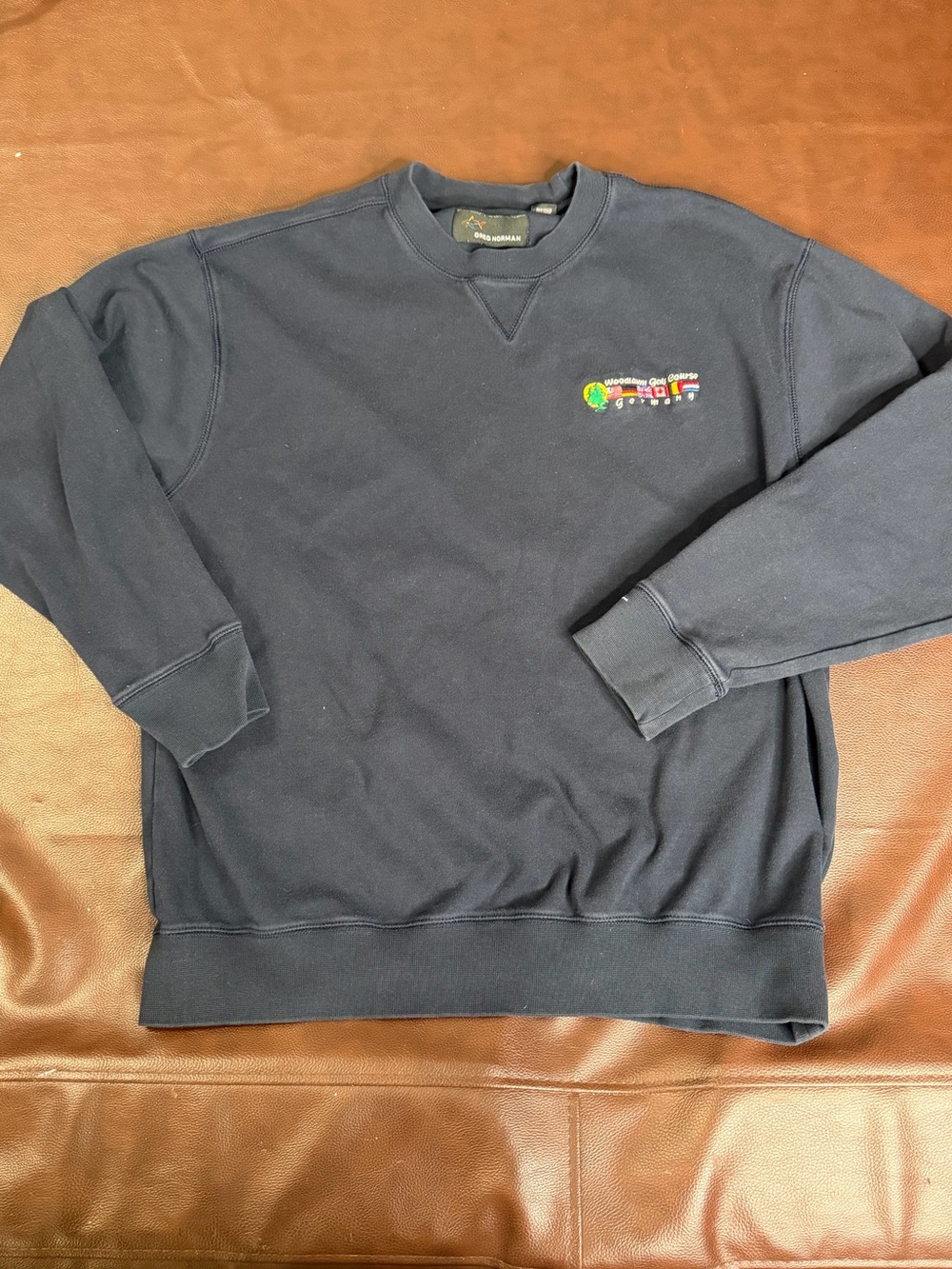 Vintage Greg Norman golf crewneck from Germany